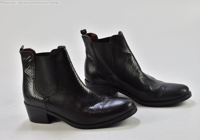 Cox Damen Stiefelette Boots EUR 40 Nr. 24-B 6139-Schuh-Gebraucht-secondhand