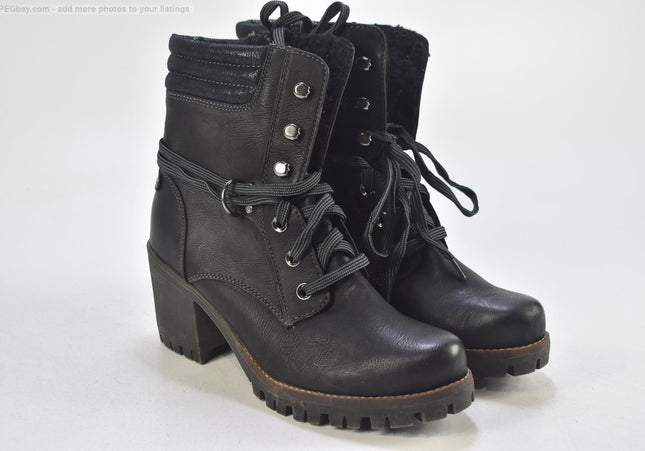 s.Oliver Damen Stiefelette Boots EUR 38 Nr. 24-B 4658-Schuh-Gebraucht-secondhand