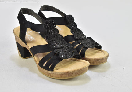 Rieker  Damen Sandale Pantolette  EUR 36 Nr. 26-S 299