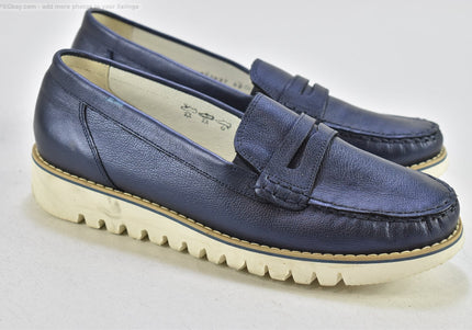 Waldläufer  Damen Halbschuhe Slipper Ballerinas  UK 7 Nr. 26-A 647