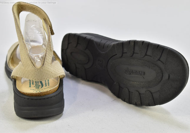 Algemare  Damen Sandale Pantolette  EUR 37 Nr. 25-S 4449