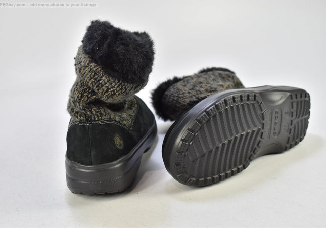 Crocs Damen Stiefelette Boots US 9 Nr. 25-B 179-SchuhGebraucht