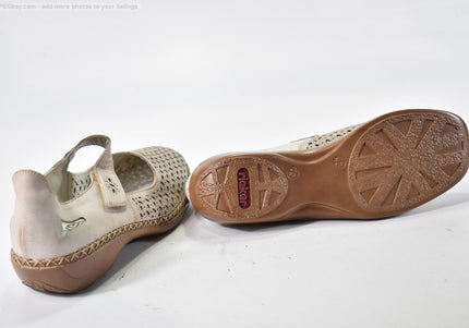 Rieker  Damen Halbschuhe Slipper Ballerinas  EUR 42 Nr. 26-U 1122