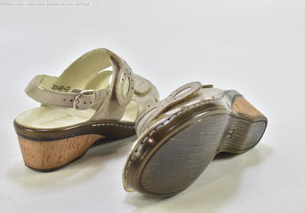 Waldläufer  Damen Sandale Sandalette  UK 7 Nr. 26-S 2555
