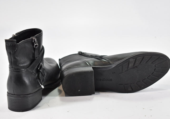 Medicus Damen Stiefelette Boots UK 5 Nr. 24-A 362-Schuh-Gebraucht-secondhand