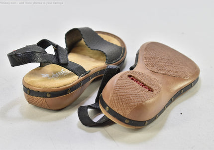Rieker  Damen Sandale Pantolette  EUR 37 Nr. 26-S 609