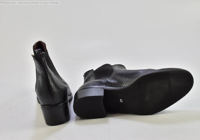 Cox Damen Stiefelette Boots EUR 40 Nr. 24-B 6139-Schuh-Gebraucht-secondhand