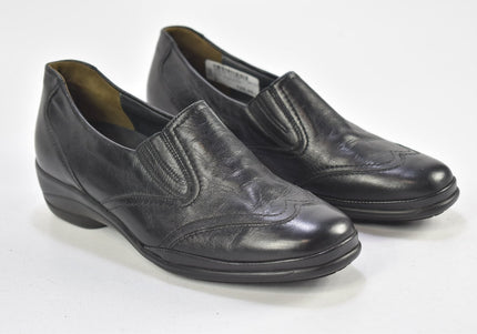 Semler Damen Halbschuhe Slipper Ballerinas UK 5 Nr. 23-M 3726-Schuh-Gebraucht-secondhand