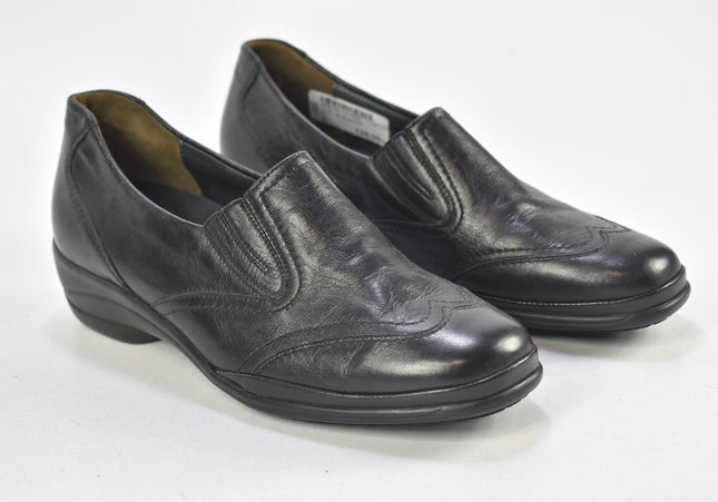Semler Damen Halbschuhe Slipper Ballerinas UK 5 Nr. 23-M 3726-Schuh-Gebraucht-secondhand