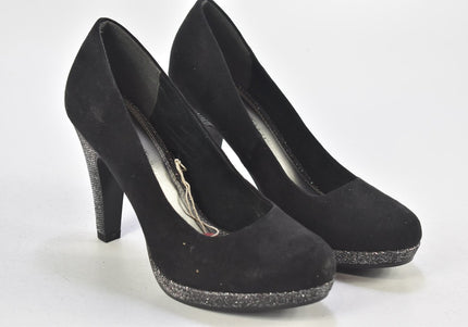 Marco Tozzi Damen Pumps High Heels EUR 38 Nr. 24-F 37-Schuh-Gebraucht-secondhand