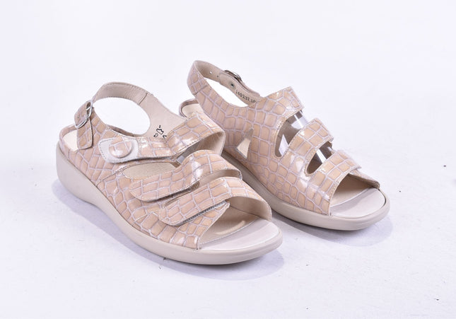 Waldläufer Damen Sandale Sandalette UK 5,5 Nr. 24-SD 3890-Schuh-Gebraucht-secondhand