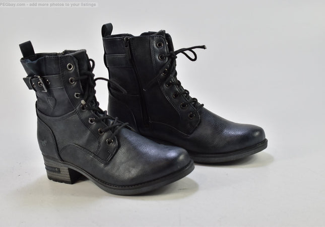 Mustang Damen Stiefelette Boots EUR 39 Nr. 24-B 6140-Schuh-Gebraucht-secondhand