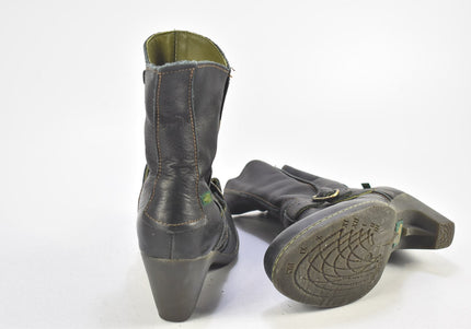 El Naturalista Damen Stiefelette Boots EUR 39 Nr. 24-F 1268-Schuh-Gebraucht-secondhand