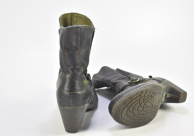 El Naturalista Damen Stiefelette Boots EUR 39 Nr. 24-F 1268-Schuh-Gebraucht-secondhand