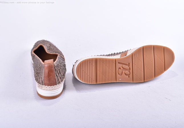 Paul Green Damen Halbschuhe Slipper Ballerinas UK 7 Nr. 25-P 1174-SchuhGebraucht
