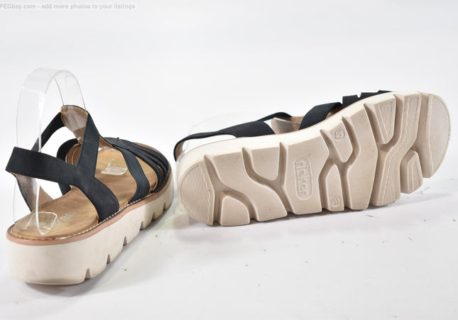 Rieker Damen Sandale Sandalette EUR 37 Nr. 25-S 3468-SchuhGebraucht