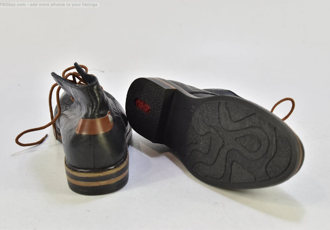 Rieker Damen Stiefelette Boots EUR 41 Nr. 25-B 601-second hand-gebrauchte Schuhe-SchuhGebraucht