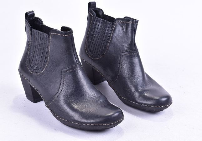 Clarks Damen Stiefelette Boots UK 3,5 Nr. 24-B 2303-Schuh-Gebraucht-secondhand