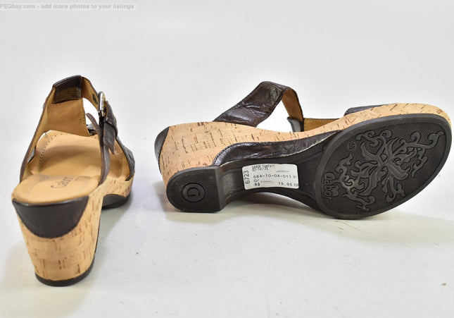 Gabor Damen Sandale Pantolette UK 6,5 Nr. 25-S 1576-Schuh-Gebraucht-secondhand