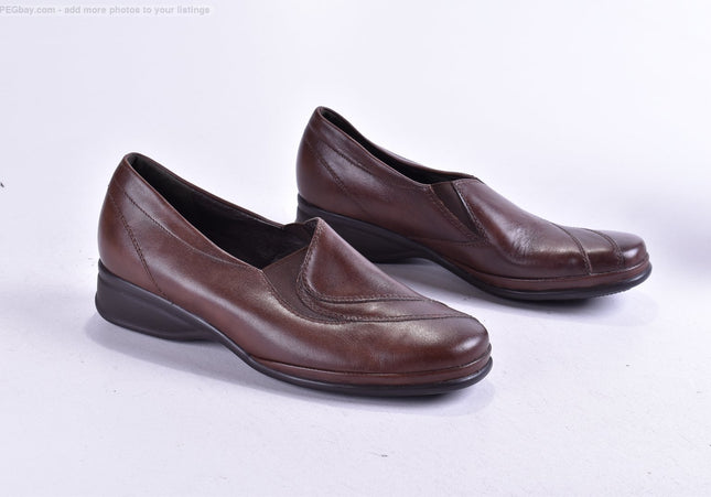Semler Damen Halbschuhe Slipper Ballerinas UK 5,5 Nr. 25-F 1459-Schuh-Gebraucht-secondhand
