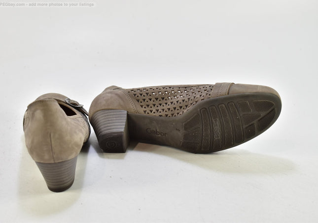 Gabor Damen Pumps High Heels UK 5 Nr.25-M 3495-Schuh-Gebraucht-secondhand