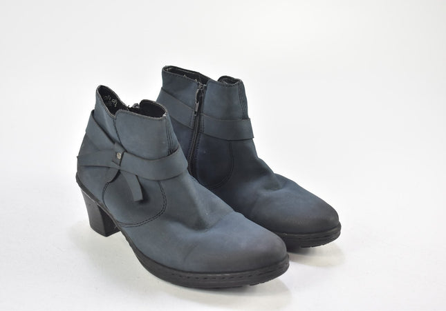 Rieker Damen Stiefelette Boots EUR 37 Nr. 24-F 4040-Schuh-Gebraucht-secondhand