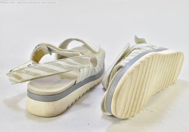 Waldläufer  Damen Sandale Pantolette  UK 4,5 Nr. 26-S 301