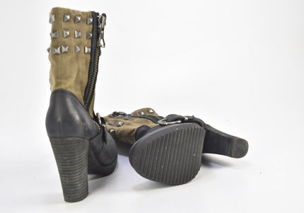 Replay Damen Stiefelette Boots EUR 38 Nr. 23-M 4257-Schuh-Gebraucht-secondhand