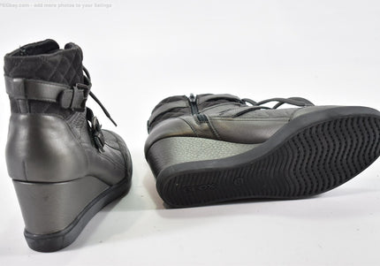 Geox Damen Stiefelette Boots EUR 41 Nr. 25-B 332 - Schuh-Gebraucht - Second-hand - gebrauchte Schuhe