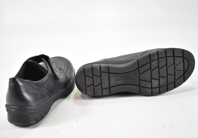 Medicus Damen Halbschuhe Slipper Ballerinas UK 5,5 Nr. 24-F 2796-Schuh-Gebraucht-secondhand