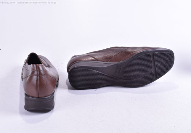Semler Damen Halbschuhe Slipper Ballerinas UK 5,5 Nr. 25-F 1459-Schuh-Gebraucht-secondhand