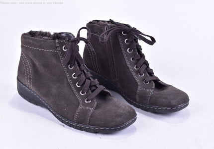 Jenny Damen Stiefelette Boots EUR 36,5 Nr. 24-B 2008-Schuh-Gebraucht-secondhand