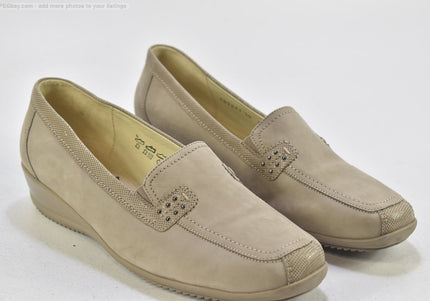 Waldläufer Damen Halbschuhe Slipper Ballerinas UK 8 Nr. 25-F 2117-Schuh-Gebraucht-secondhand