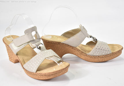 Rieker  Damen Sandale Pantolette  EUR 42 Nr. 26-S 2712