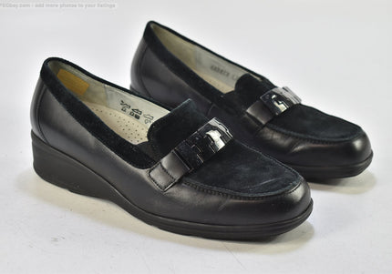 Waldläufer  Damen Halbschuhe Slipper Ballerinas  UK 6 Nr. 26-G 1986