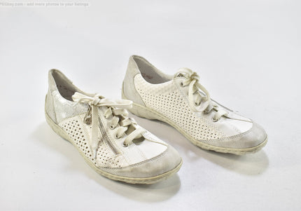 Rieker Damen Halbschuhe Freizeitschuhe EUR 41 Nr. 25-A 408-Schuh-Gebraucht-secondhand