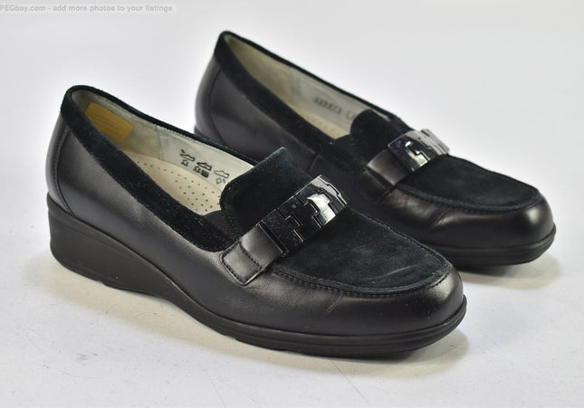 Waldläufer  Damen Halbschuhe Slipper Ballerinas  UK 6 Nr. 26-G 1986
