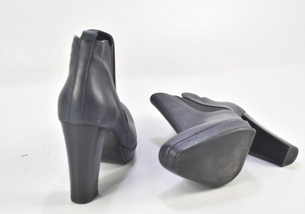 Benoite C. Damen Stiefelette Boots EUR 37,5 Nr. 24-J 1698-Schuh-Gebraucht-secondhand