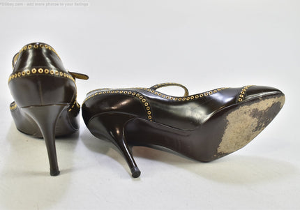 Sergio Rossi  Damen Pumps High Heels  EUR 37,5 Nr. 26-Y 577