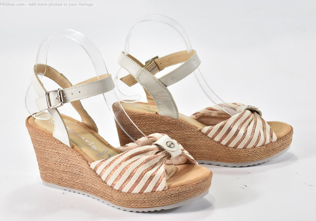 Tamaris Damen Sandale Sandalette EUR 37 Nr. 25-S 1259-Schuh-Gebraucht-secondhand