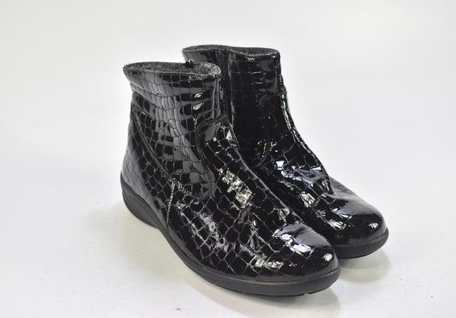 Semler Damen Stiefelette Boots UK 9,5 Nr. 24-B 606-Schuh-Gebraucht-secondhand