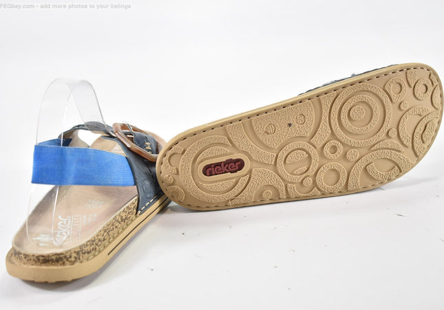 Rieker  Damen Sandale Sandalette  EUR 39 Nr. 25-S 3204