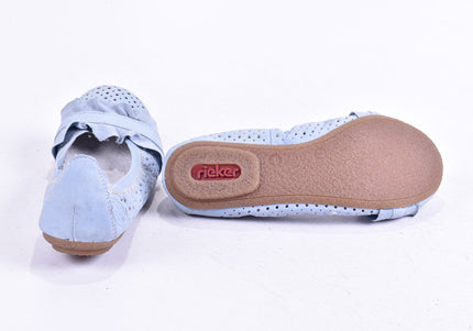 Rieker Damen Halbschuhe Slipper Ballerinas EUR 36 Nr. 24-Y 4377-Schuh-Gebraucht-secondhand