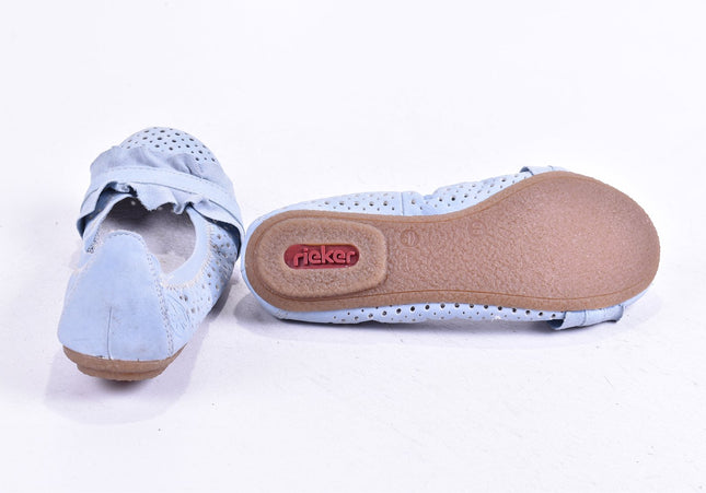 Rieker Damen Halbschuhe Slipper Ballerinas EUR 36 Nr. 24-Y 4377-Schuh-Gebraucht-secondhand