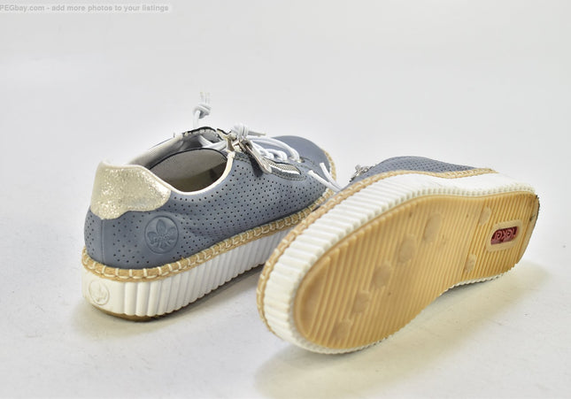 Rieker  Damen Halbschuhe Slipper Ballerinas  Gr. 37 Nr. 26-T 790