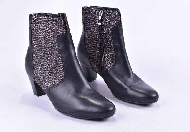 Ara Damen Stiefelette Boots UK 4 Nr. 24-J 4475-Schuh-Gebraucht-secondhand