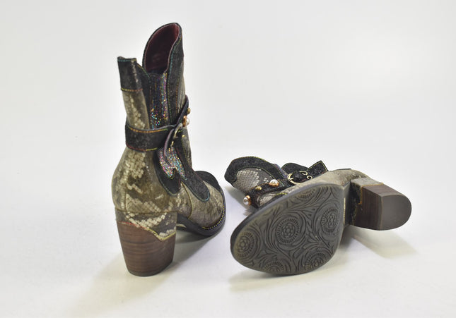 Laura Vita Damen Stiefelette Boots EUR 36 Nr. 24-B 2767-Schuh-Gebraucht-secondhand