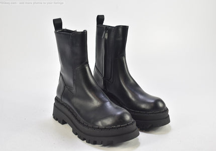 Zara Damen Stiefelette Boots EUR 35 Nr. 24-B 5537-Schuh-Gebraucht-secondhand
