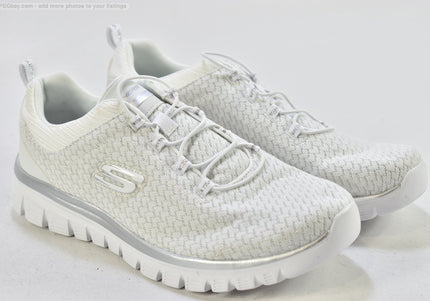 Skechers Lite-Weight Damen Sportschuhe Sneaker EUR 41 Nr. 25-T 1206-gebrauchte Schuhe-Second hand-SchuhGebraucht
