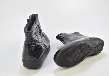 Semler Damen Stiefelette Boots UK 9,5 Nr. 24-B 606-Schuh-Gebraucht-secondhand